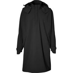 Basil Ponczo przeciwdeszczowe unisex BASIL MOSSE BICYCLE RAIN PONCHO UNISEX 100% waterproof jet black Rozmiar: XL/XXL