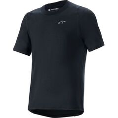 Alpinestars Koszulka krótki rękaw ALPINESTARS A-DURA DRI WOOL SS JERSEY, Black Rozmiar: M