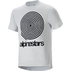 Alpinestars Koszulka krótki rękaw ALPINESTARS A-DURA OSCAR SS JERSEY, White Dove Rozmiar: L