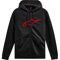 Alpinestars Bluza z kapturem ALPINESTARS AGELESS II ZIP HOODIE, Black/Red Rozmiar: M