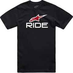 Alpinestars T-shirt ALPINESTARS RIDE 4.0 CSF TEE, Black/White/Red Rozmiar: S