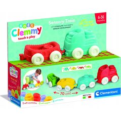 Clementoni Klocki Clemmy Pociąg sensoryczny