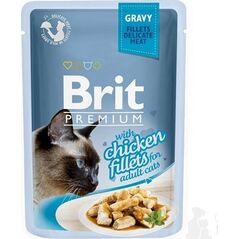 Brit Brit Care Cat karma z kurczakiem w sosie 85g
