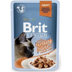 Brit Brit Care Cat karma z indykiem w sosie 85g
