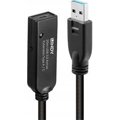 Kabel USB Lindy Cable Lindy USB 3.0 to USB-C (W) 20m Black