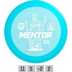 Discmania Discgolf DISCMANIA Distance Driver MENTOR Active Premium Blue 11/5/-2/2