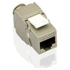 Value VALUE Cat.6A (Class EA) Keystone, RJ-45, ekranowany, beznarzędziowy, SLIM.