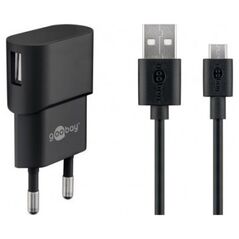 Ładowarka Goobay Zestaw do ładowania Micro USB 1 A