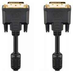 Kabel Goobay Kabel DVI-D Full HD Dual Link, pozłacany - Długość kabla 1.8 m