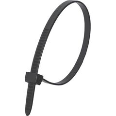 Dedra Nylonowe opaski zaciskowe czarne 7,6x370mm (100szt.)