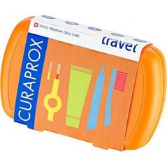 Curaprox CURAPROX TRAVEL SET POMARAŃCZOWY