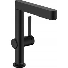 Bateria umywalkowa Hansgrohe Washbasin mixer with pull-out sprayer Hansgrohe Finoris 76063670, black matt