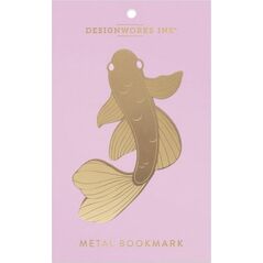 Designworks Ink Metalowa zakładka do książki - karp koi
