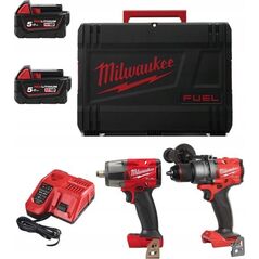 Zestaw elektronarzędzi Milwaukee MILWAUKEE.POWERPACK M18FPP2B3-502XEU