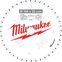 Milwaukee MILWAUKEE CIRCULAR SAW 165x20x1.6x40z CSB