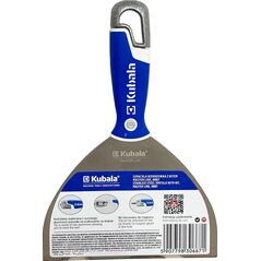 Kubala Stainless steel steel putty with a twist head built into the handle 150 mm. Master Line