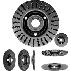 Dedra Tarcza tarnik wpuszczony 125mm, gradacja wstępna 1
