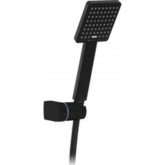 Invena ZESTAW NATRYSKOWY 1-PUNKTOWY PATRAS BLACK 1F