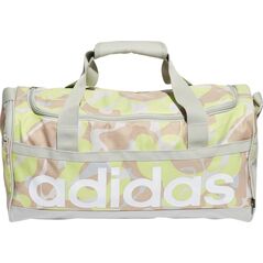 Adidas Torba sportowa Linear Graphic Duffel S beżowo-brązowa (IJ5638)