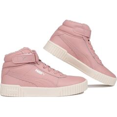 Puma Buty dla dzieci Puma Carina 2.0 Mid WTR różowe 387380 03 38,5