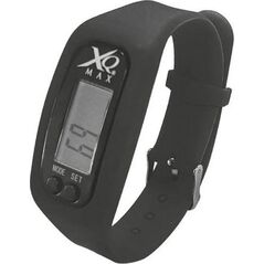 Koopman Opaska zegarek monitorujący sportowy na nadgarstek Xqmax czarny