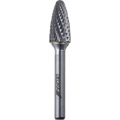 Dedra Frez trzpieniowy ostroł.zaokrąg.F12x25mm, trzpień 6mm