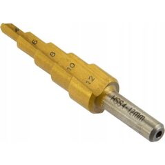 Wiertło Geko Wiertło stożkowe HSS TiN 4-12mm (20/25/200)