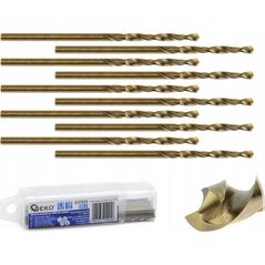 Wiertło Geko Wiertło kobaltowe HSS do metalu 2,5 mm (10/2520)