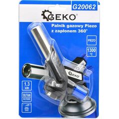 Pistolet do kleju Geko Palnik gazowy Piezo z zapłonem 360 stopni (10/40)