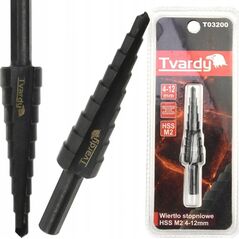 Wiertło Tvardy Wiertło stopniowe HSS M2 TiAlN 4-12mm (200)