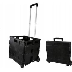 Wózek narzędziowy Geko Wózek transportowy – skrzynia składana 35kg (4)