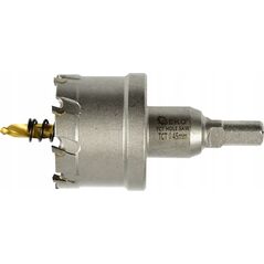 Geko Otwornica widiowa - koronka do metalu 45mm z wiertłem tytanowym (60)