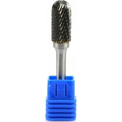 Geko Frez-pilnik do metalu 12x25mm trzpień 6mm (walcowy z zaokrągloną główką) (200/300)