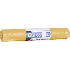 Geko Worki na opony 100x100 ŻÓŁTE - rolka 10sztuk (30)