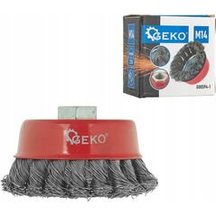 Geko Szczotka druciana czołowa pleciona 85mm (50)