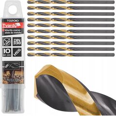 Wiertło Tvardy Wiertło czarno-złote do metalu HSS 1.00mm (10/300/3000)