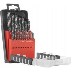 Wiertło Tvardy Zestaw wierteł do metalu HSS 1.0-10.0mm 19el. (10/20)