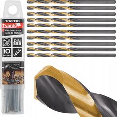 Wiertło Tvardy Wiertło czarno-złote do metalu HSS 3.00mm (10/300/3000)