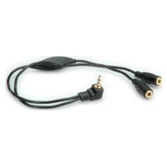 Kabel Roline Kabel głośnikowy ROLINE Y, 3,5 mm (męski, 2x żeński), z regulacją głośności