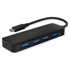HUB USB Value VALUE Hub USB 3.2 Gen 1, 4-portowy, kabel połączeniowy typu C