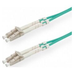 Triton Kabel światłowodowy zworkowy, 50/125m, LC/LC, OM3, turkusowy, 5 m