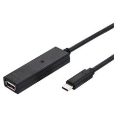 Kabel USB Value USB-A - USB-C 20 m Czarny