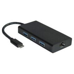 Adapter USB Value VALUE Konwerter USB 3.2 Gen 1 typu C na Gigabit Ethernet + hub