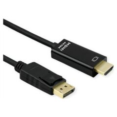 Kabel Roline ROLINE Kabel DisplayPort DP - UHDTV, cienki, M/M, czarny, 2 m