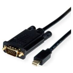 Kabel Roline ROLINE Kabel Mini DisplayPort - VGA, Mini DP M - VGA M, zwart, 2 m