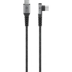 Kabel USB Goobay USB-C - USB-C 1 m Szary (64659)