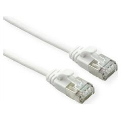 Roline ROLINE F/UTP DataCenter Patchkabel Cat.6A (Class EA), LSOH, extra dun, wit, 0,3 m