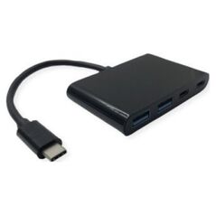HUB USB Value VALUE Hub USB 3.2 Gen 2, 4x (2x A+ 2x C), kabel połączeniowy typu C