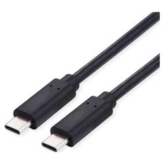 Kabel USB Value USB-C - USB-C 2 m Czarny