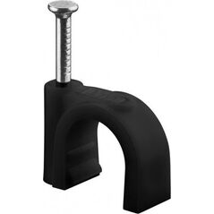 Organizer Goobay Obejma kablowa TechdatGeneralDiameterMET] mm, czarny - średnica 10 mm